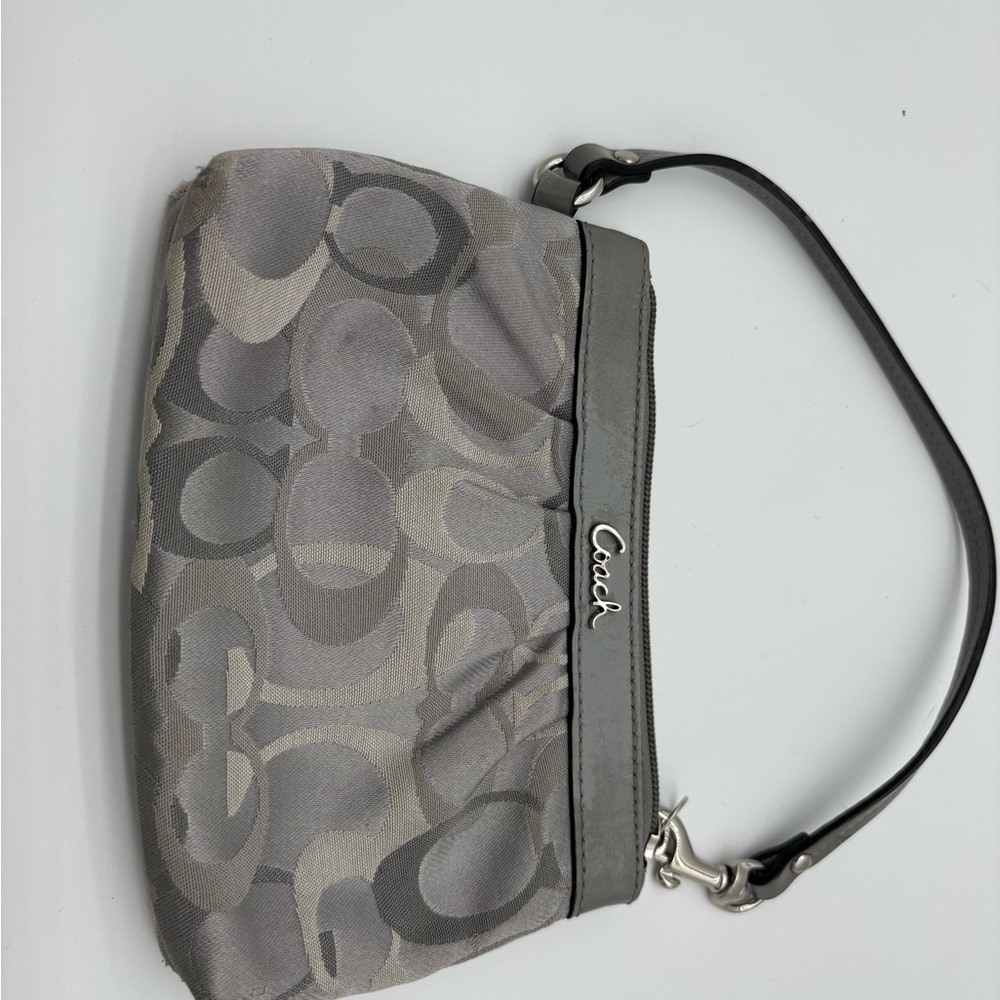 Coach Gray Women's Wristlet